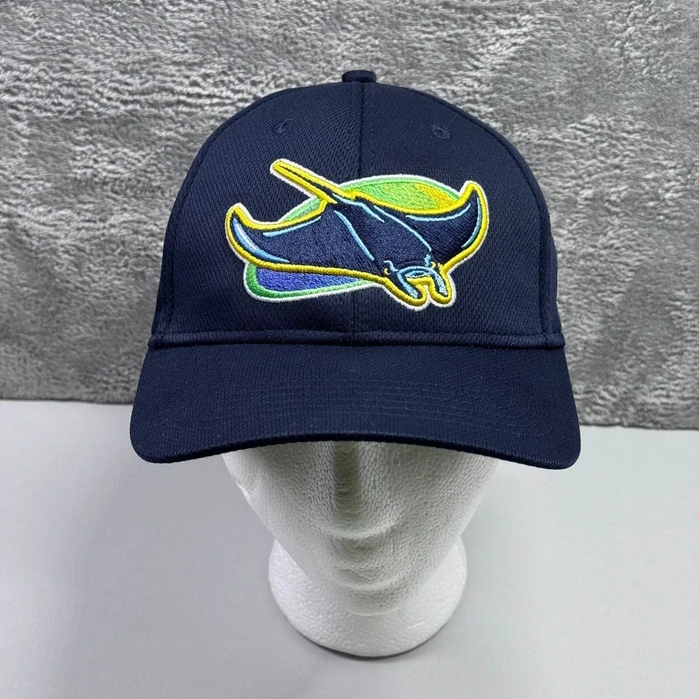 Tampa Bay Rays Team MLB OC Sports Hat Cap Adjustable Navy Blue Baseball OSFM